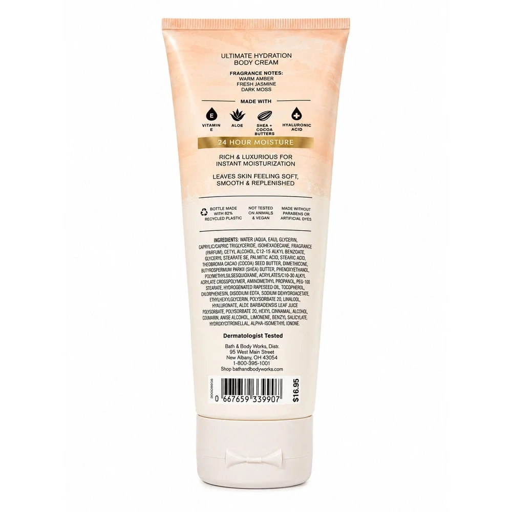 NEW! Bath & Body Works Amber Blush Body Care Cream Lotion Fragrance